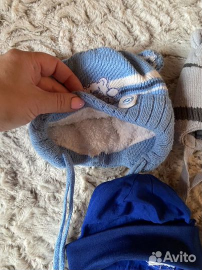 Шапки детские для мальчиков