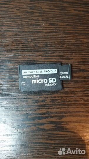 Адаптер с Micro SD на Sony Memory Stick PRO Duo