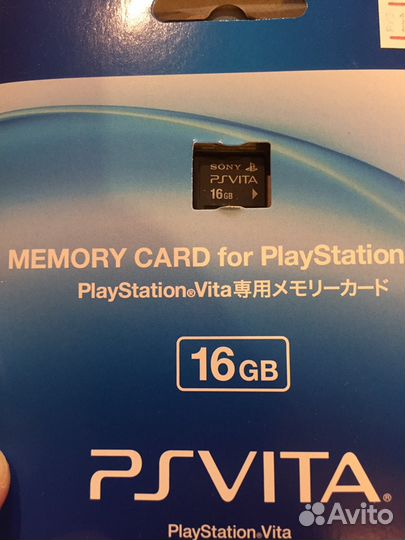 Карта памяти Sony Vita 16 gb