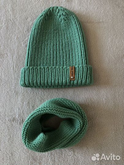 Комплект шапка и снуд