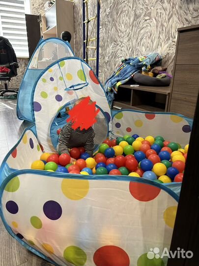 Игровой тоннель /палатка /шарики /бассейн