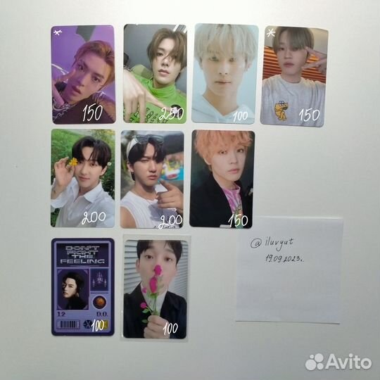 Карты NCT127, WayV, Stray Kids