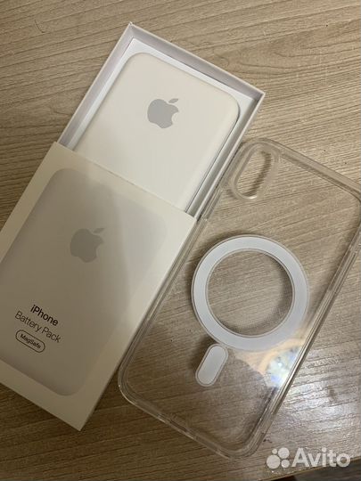 Apple battery pack и чехол