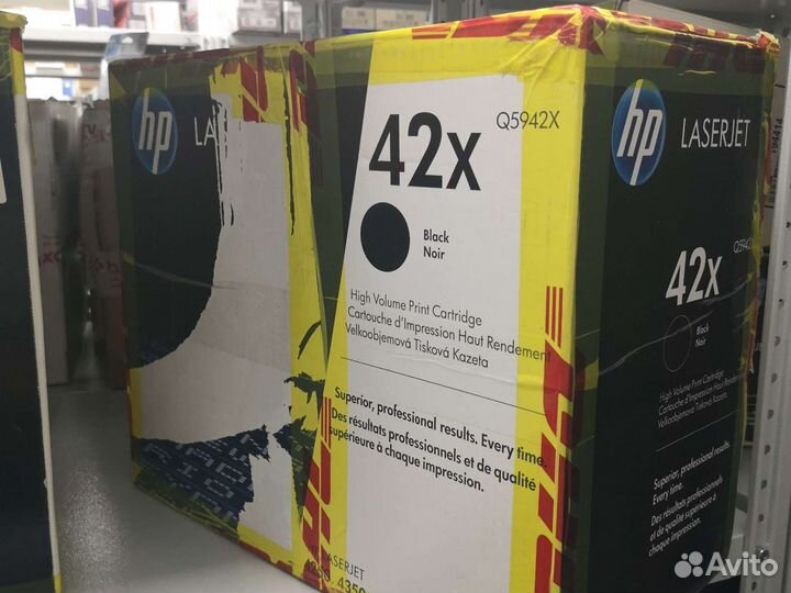 Картриджи hp 42X