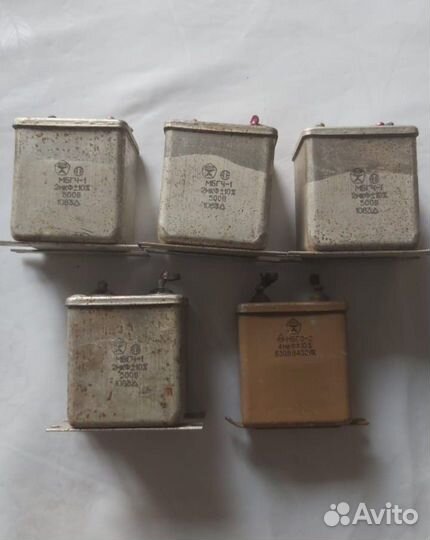 Реле, конденсаторы