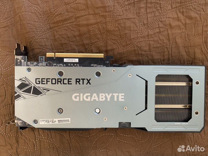 Видеокарта Gigabyte GeForce RTX 3060 gaming OC