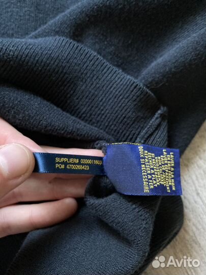 Свитер джемпер polo ralph lauren оригинал