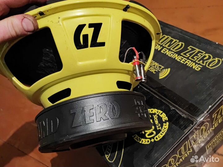 Сабвуфер ground zero girl 12xspl 1500w.2/2Ohm