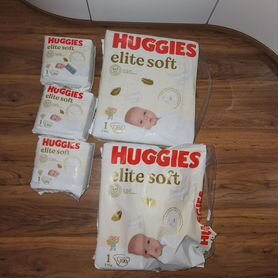 Подгузники huggies elite soft 1