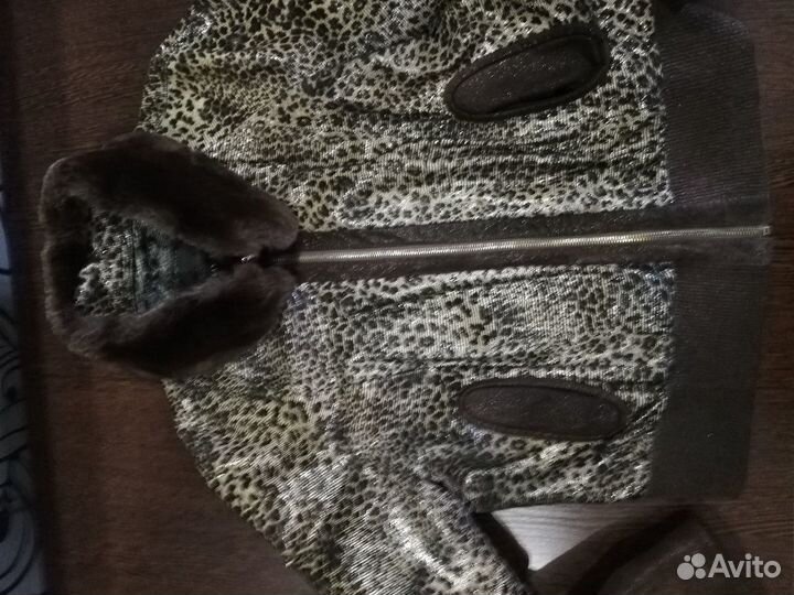 Куртка кожаная