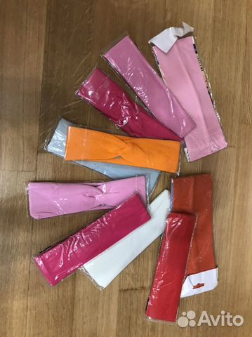 Повязки на голову новые, резинки для волос новые