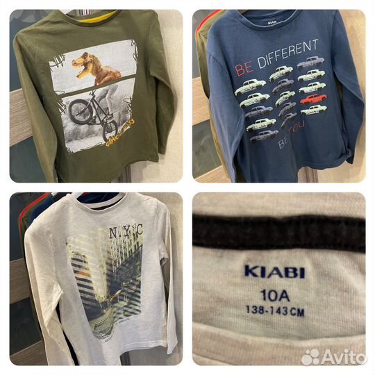 Лонгслив, футболка с длинным рукавом 134