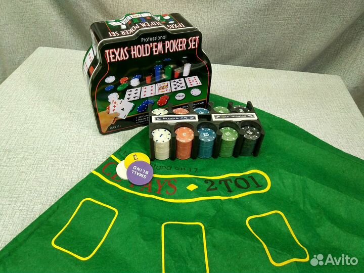 Набор для игры в покер в ассортименте