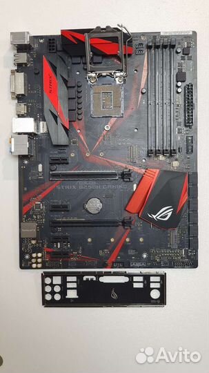 Материнская плата ROG strix B250H gaming 1151