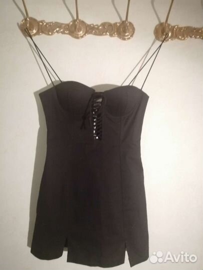 Платье корсет на шнуровке Франция