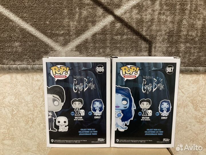 Funko pop corpse bride Victor Emily