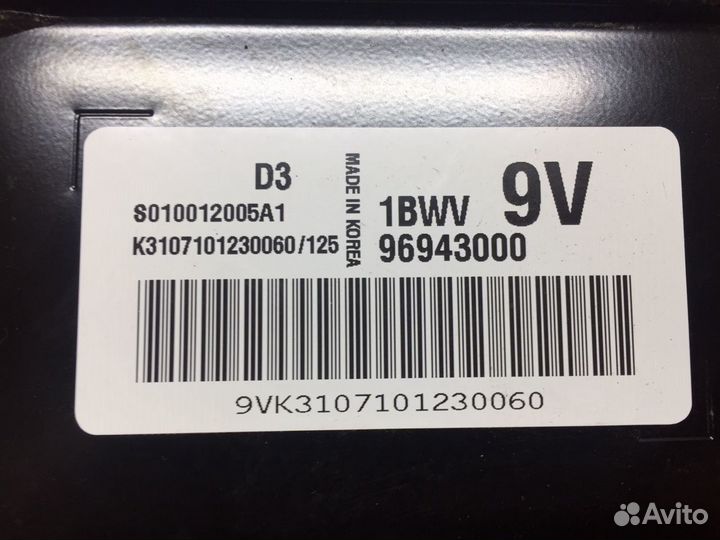 Эбу daewoo matiz 0.8 МКПП