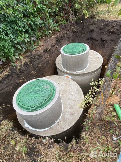 Септик за 1 день, выгребная яма, канализация
