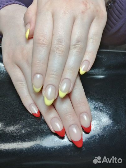 Наращивание ногтей. покрытие гель-лаком. стаж 20 л