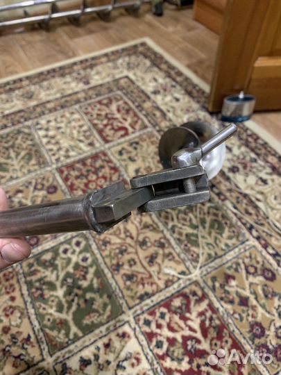 Бур рыболовный титановый