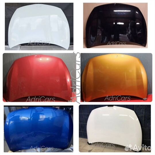 Капот на Kia Rio 4 2017-2023 в цвет