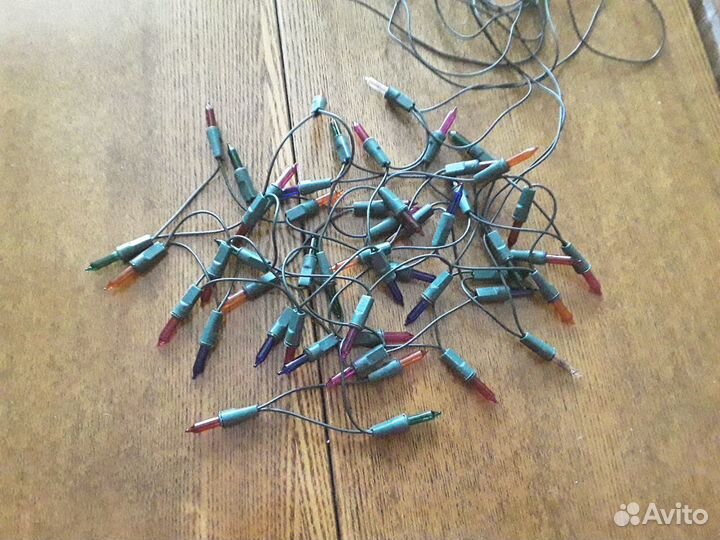 Елочная гирлянда СССР