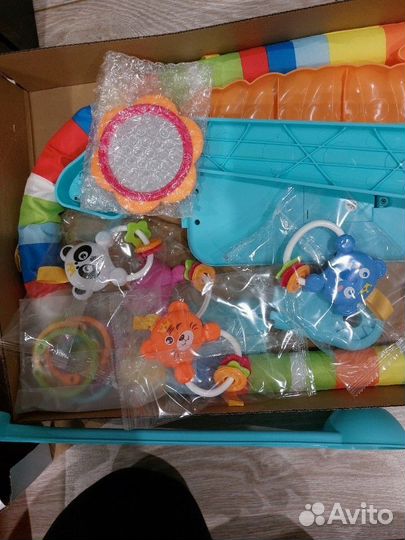 Развивающий коврик с пианино новый