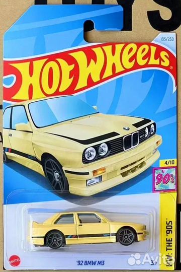 Hot Wheels 1992 BMW M3 (new 2024)