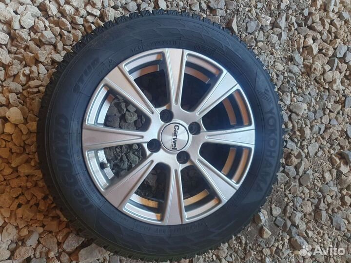 R14 Yokohama Ice Guard IG65 175/65, PCD 4x100 DIA 54.1