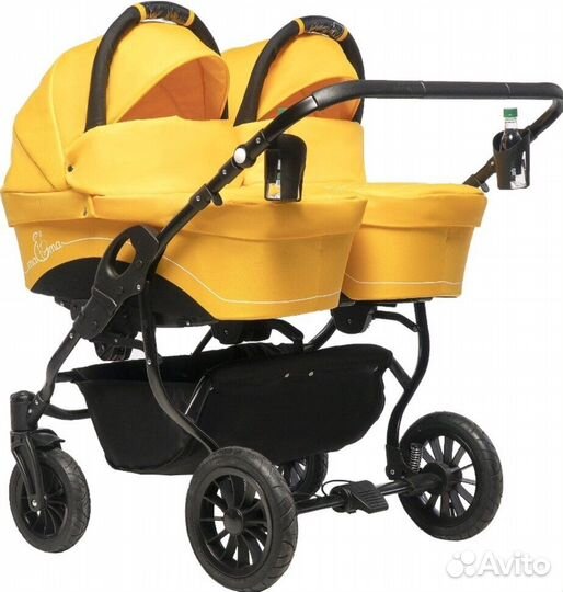 Коляска для двойни
