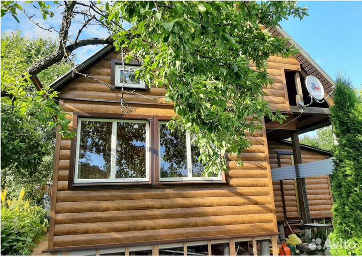 Фасад под дерево. Сайдинг