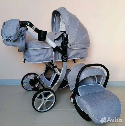 Коляска luxmom 3 в 1