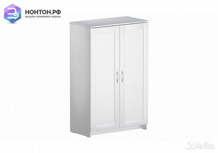 Шкаф двухдверный Сириус белый