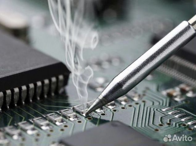 Пайка плат, электронных компонентов