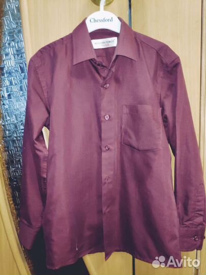 Рубашки школьные на мальчика 128