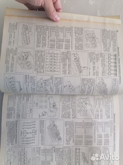 Монуал(книга для ремонта двигателя 1G-FE) марк, ча