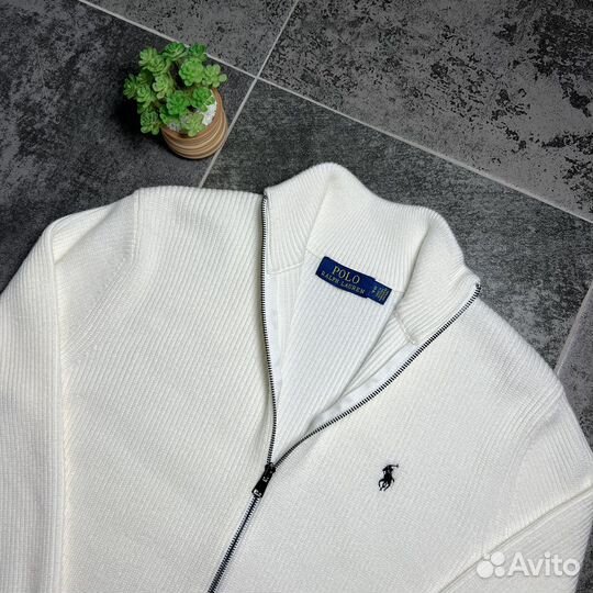 Кофта на молнии polo ralph lauren размеры 46 54