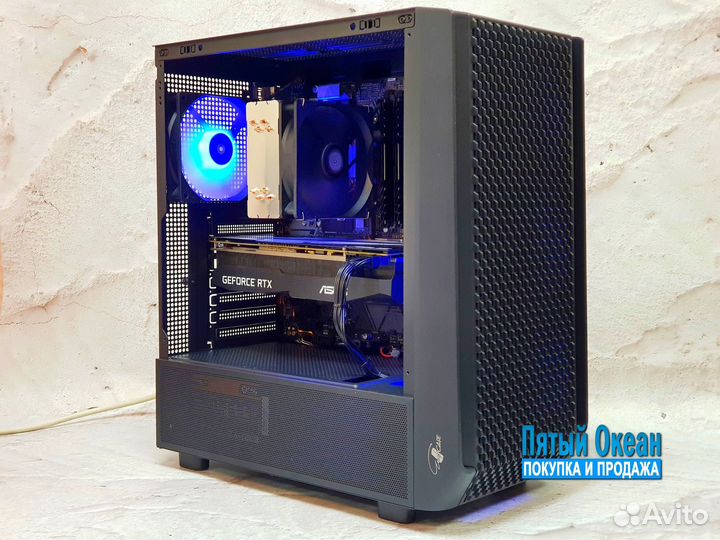 Игровой пк Ryzen 7 2700X, 16\512Gb, RTX 2070