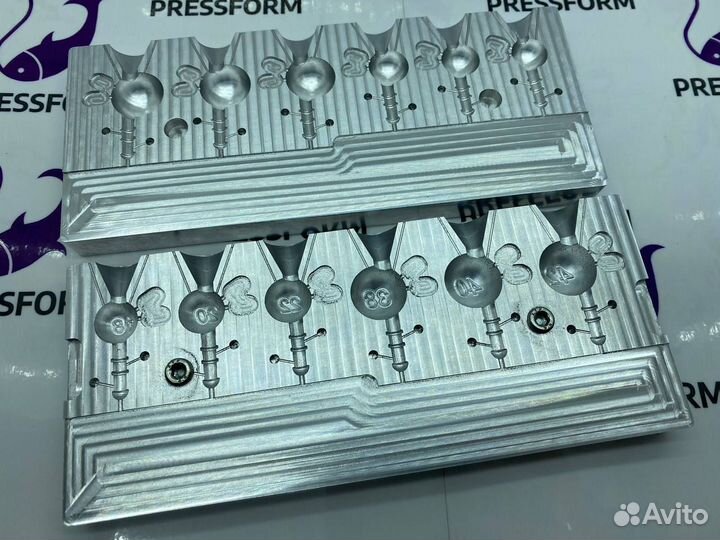Форма для литья джиг-головок (18-42)