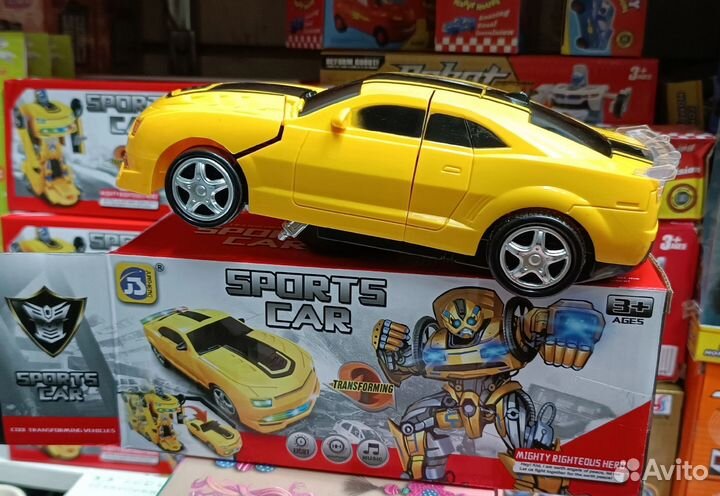 Автобот машинка