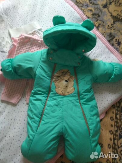 Конверт одеяло на выписку для девочки