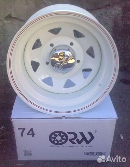 Диск ORW черный R16 5х139.7 ет -20