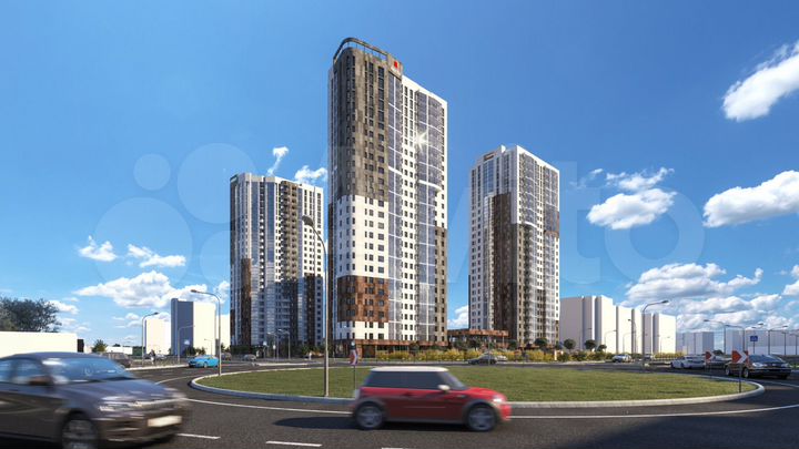 3-к. квартира, 85,8 м², 15/25 эт.