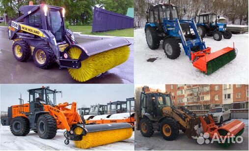 Щетка мини погрузчик,фронтал,экскаватор погрузчик