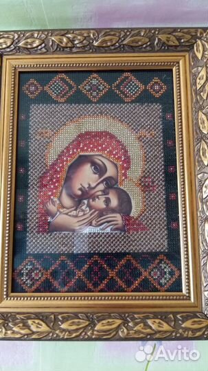 Картины и иконы бисером