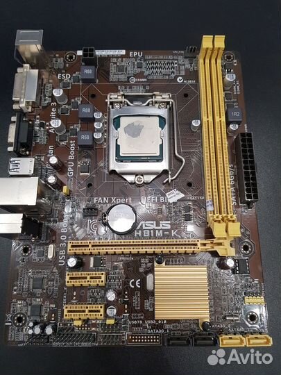 I7 4770 + 16 гб + 1150 комплект