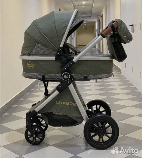 Коляска трансформер 2 в 1 luxmom б/у