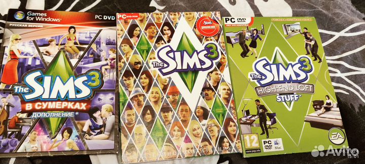 The sims 3 pc / цена за 3 диска