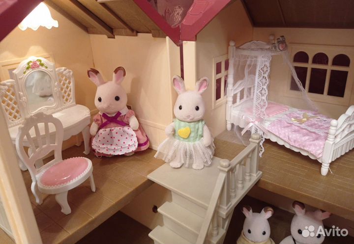 Sylvanian Families большой дом со светом