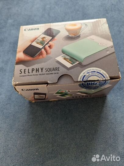 Принтер canon selphy square qx10